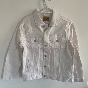 Men's White Denim Jacket size medium